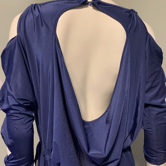 Super Cute BCBG Blue Romper - Picture 5 of 7